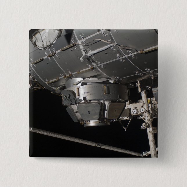 The International Space Station's Tranquillity n 15 Cm Square Badge (Front)