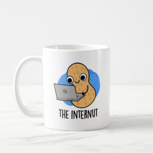 The Internut Funny Internet Peanut Pun  Coffee Mug