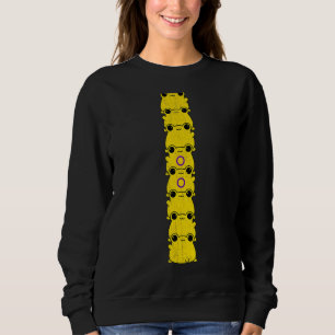 The Intersex Flag Frog Proud Lgbt Sweatshirt
