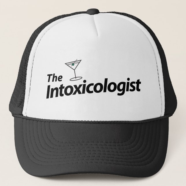 The Intoxicologist Trucker Hat (Front)