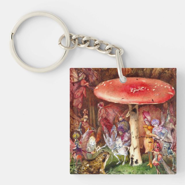 The Intruder John Anster Fitzgerald Key Ring (Front)