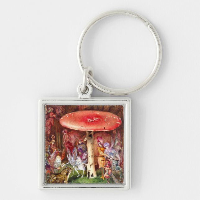 The Intruder John Anster Fitzgerald Key Ring (Front)
