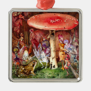 The Intruder John Anster Fitzgerald Metal Tree Decoration