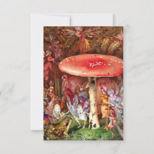 The Intruder John Anster Fitzgerald RSVP Card