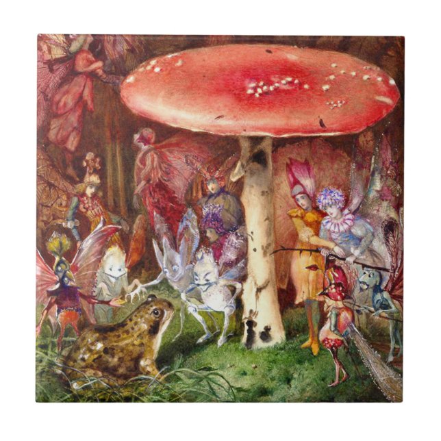 The Intruder John Anster Fitzgerald Tile (Front)