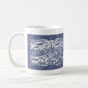 The Invasion of Willow Ridge - Blue Willow Mug