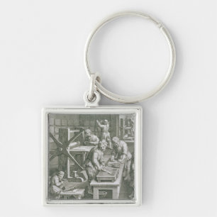 The Invention of Copper Engraving, plate 20 from ' Key Ring
