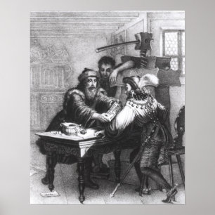 The Invention of Printing, 1827 Poster