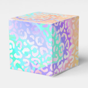 The Iridescent Leopard Series Design 3 Favour Box