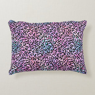 The Iridescent Leopard Series Design 4 Decorative Cushion