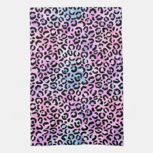 The Iridescent Leopard Series Design 4 Tea Towel