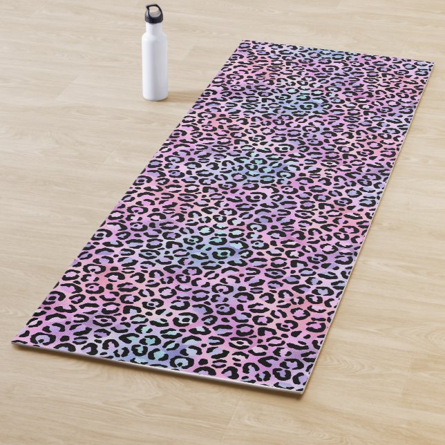 The Iridescent Leopard Series Design 4 Yoga Mat (In Situ)