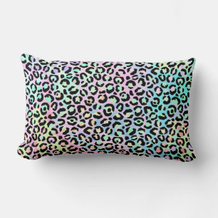 The Iridescent Leopard Series Design 5 Lumbar Cushion