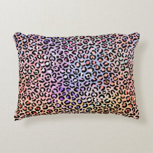 The Iridescent Leopard Series Design 7 Decorative Cushion