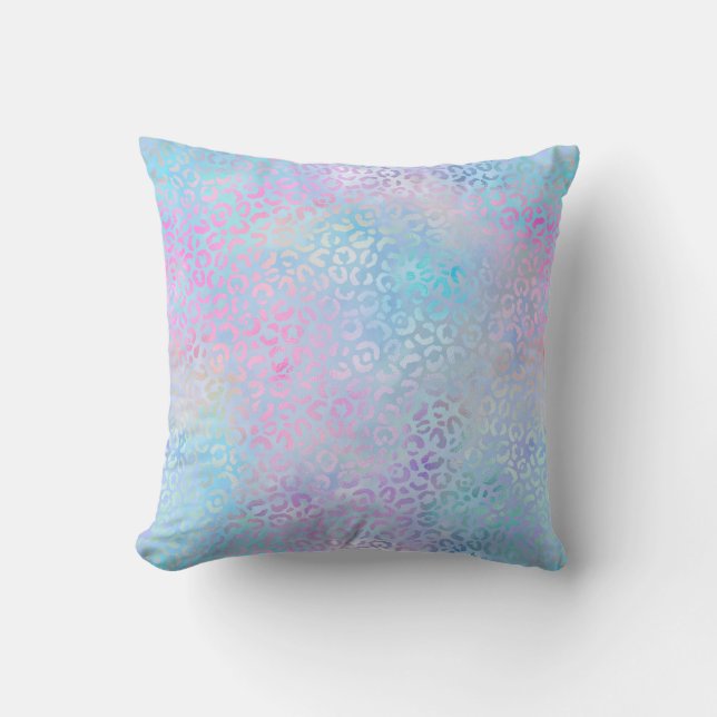 The Iridescent Leopard Series Design 9 Cushion (Front)