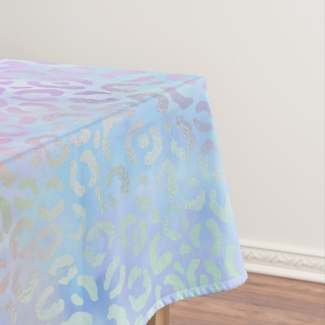 The Iridescent Leopard Series Design 9 Tablecloth (In Situ)