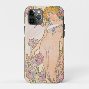The Iris (1897) by Alphonse Mucha  Case-Mate iPhone Case