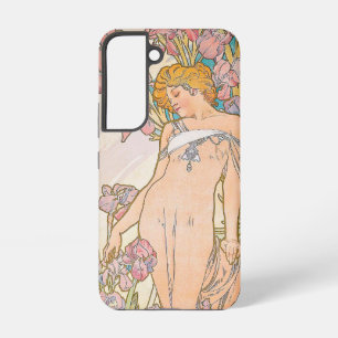 The Iris (1897) by Alphonse Mucha Samsung Galaxy Case