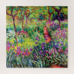 The Iris Garden at Giverny by Claude Monet Jigsaw Puzzle<br><div class="desc">Please visit my store for more interesting design and more colour choice =>  zazzle.com/iwheels*</div>