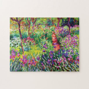 The Iris Garden at Giverny by Claude Monet Jigsaw Puzzle