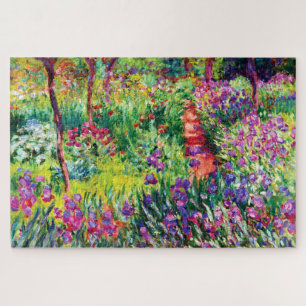 The Iris Garden at Giverny by Claude Monet Jigsaw Puzzle