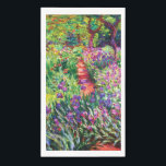 The Iris Garden at Giverny by Claude Monet   Napkin<br><div class="desc">Please visit my store for more interesting design and more colour choice. => zazzle.com/iwheels*</div>