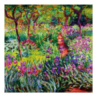 The Iris Garden at Giverny by Claude Monet