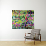 The Iris Garden at Giverny by Claude Monet Tapestry<br><div class="desc">The Iris Garden at Giverny by Claude Monet.
Please visit my store for more interesting design and more colour choice =>  zazzle.com/iwheels*</div>