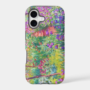 The Iris Garden at Giverny Claude Monet cool, old,