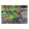 The Iris Garden at Giverny Fine Art Poster