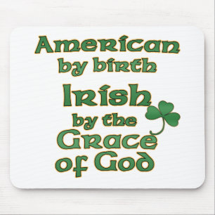 The Irish American Joke Mousepads