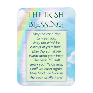 The Irish Blessing Magnet