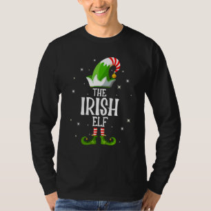 The Irish Elf Family Matching Group Christmas   T-Shirt