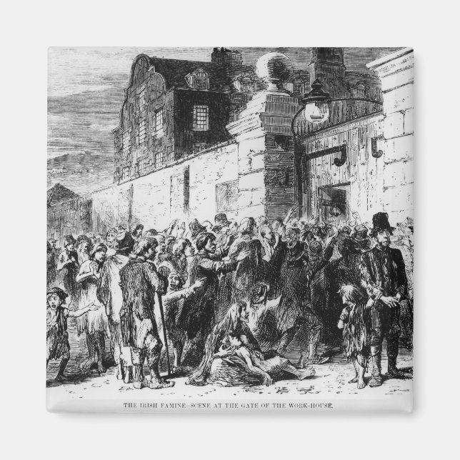 The Irish Famine Magnet (Front)