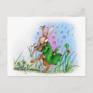 THE IRISH HARE POSTCARD