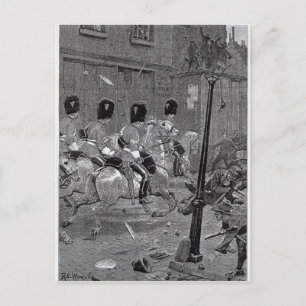 The Irish Land League Agitation Postcard