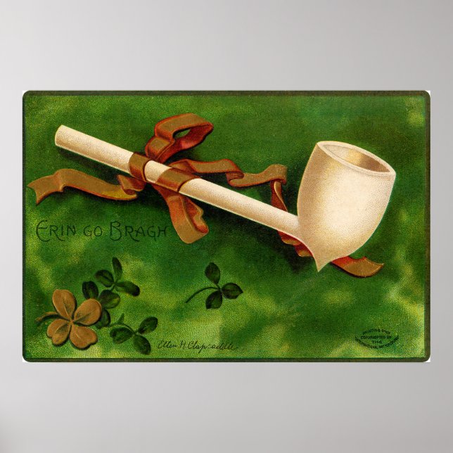 The Irish Pipe St. Patrick's Day Poster (Front)