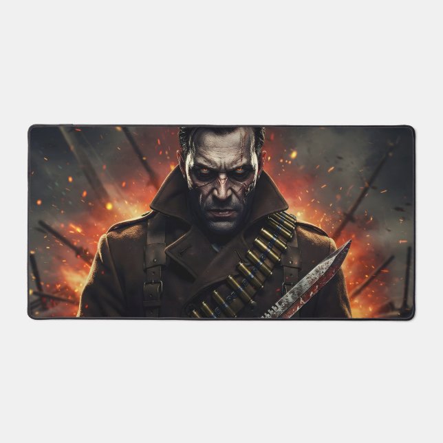 The Iron Revenant Desk Mat (Front)