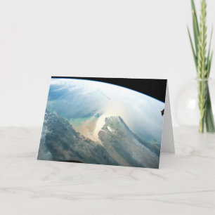 The Irrawaddy River Delta In Burma (Myanmar). Card