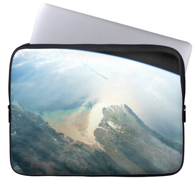 The Irrawaddy River Delta In Burma (Myanmar). Laptop Sleeve (Front)