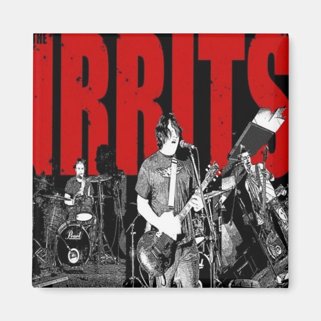 The Irrits Band Magnet (Front)