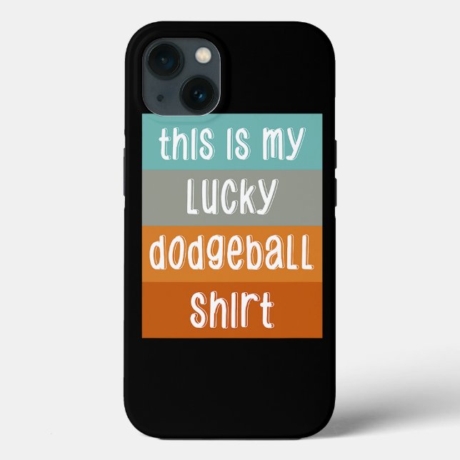 The Is My Lucky Dodgeball Case-Mate iPhone Case (Back)