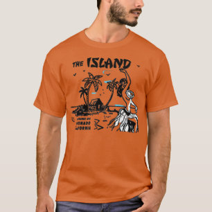 The Island Cafe v2 - Coronado, CA - Vintage Tiki B T-Shirt