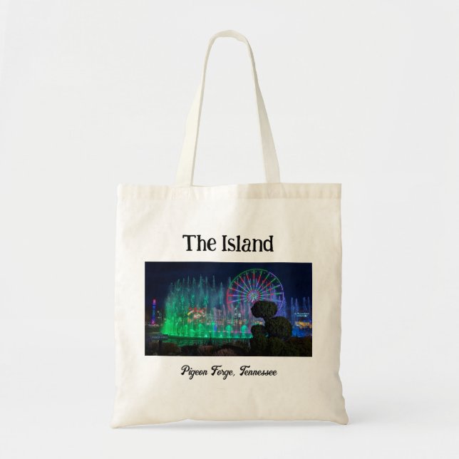 The Island in Pigeon Forge, Tennessee Tote Bag (Front)