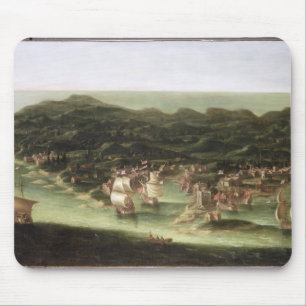 The Island of Barbados, c.1694 (oil on canvas) Mouse Pad