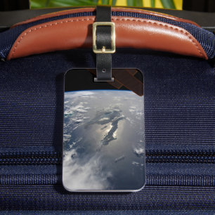 The Island Of Hispaniola With Sunglin Luggage Tag