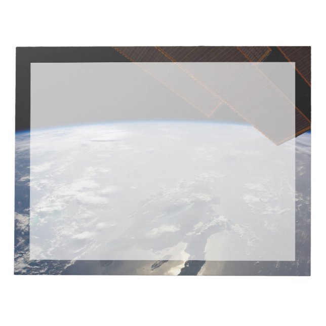 The Island Of Hispaniola With Sunglin Notepad (Front)