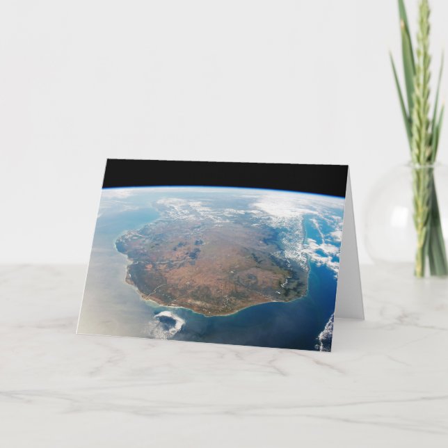 The Island Of Madagascar. Card (Front)