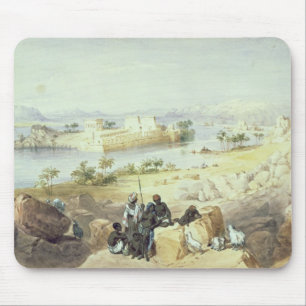 The Island of Philae, looking down the River Nile Mouse Pad