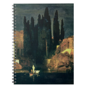 The Isle of the Dead, 1880 (oil on canvas) Spiral Notebook